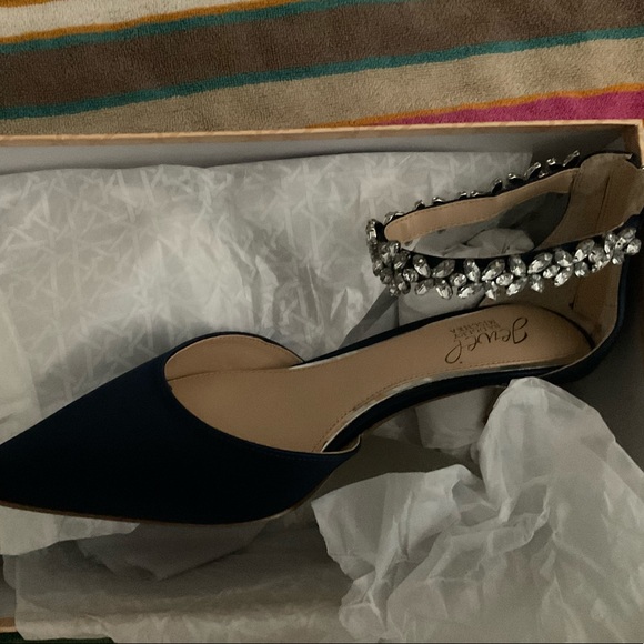 Jewel Badgley Mischka Shoes Badgley Mischka Jeweled Heels Poshmark